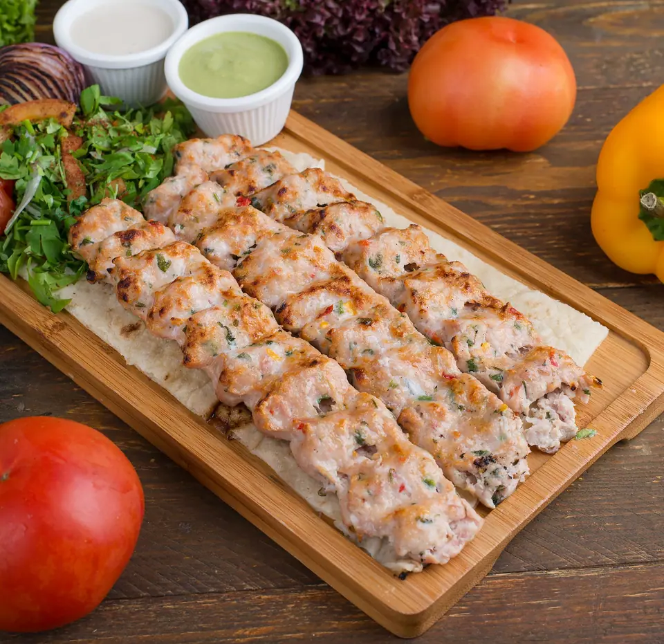 Food on Brown Wooden Tray